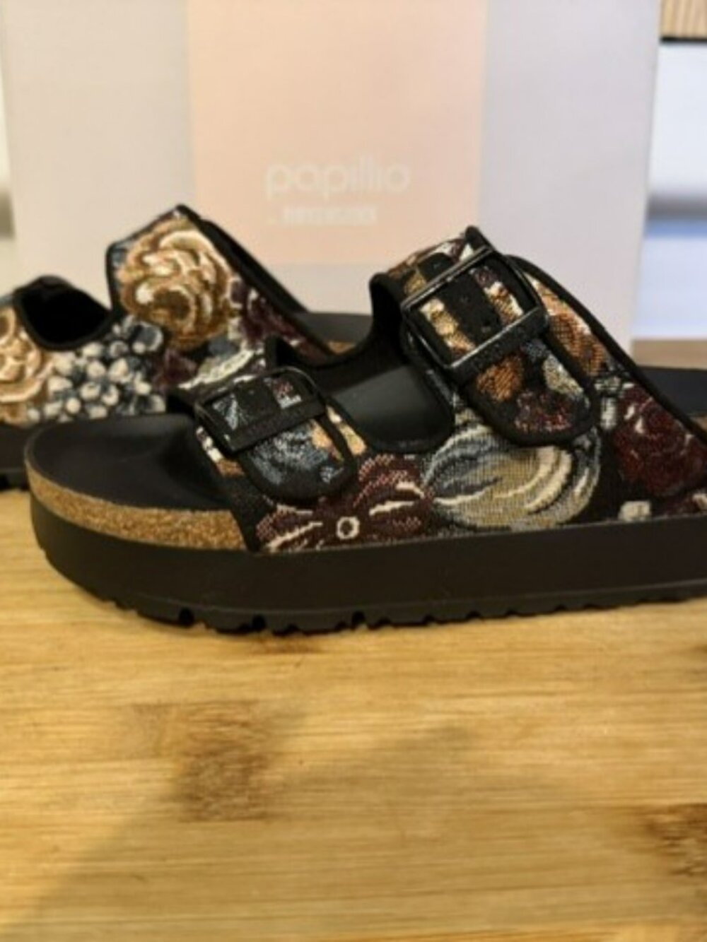 Birkenstock Arizona Brocade Flex Platform - Picture 9 of 16